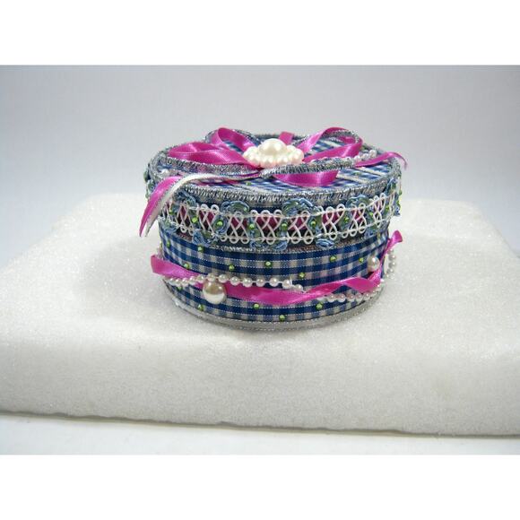 Handmade Keepsake Prayer Box for Mementos Photos Trinkets Jewelry Desk Items - Picture 7 of 10